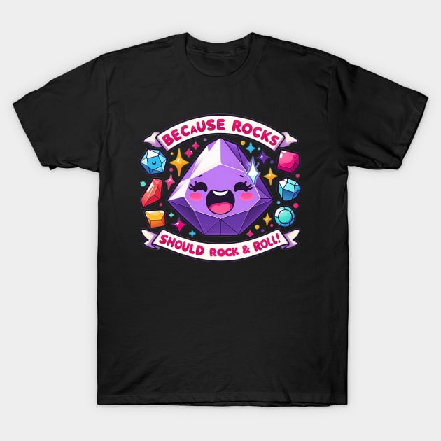 rock & roll T-Shirt by AOAOCreation